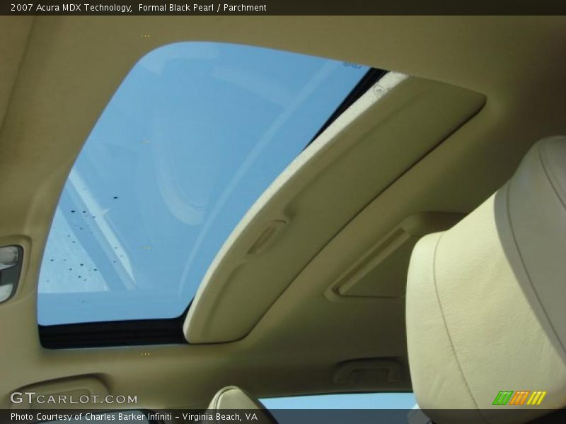 Formal Black Pearl / Parchment 2007 Acura MDX Technology