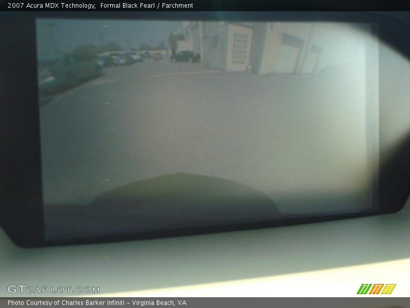 Formal Black Pearl / Parchment 2007 Acura MDX Technology
