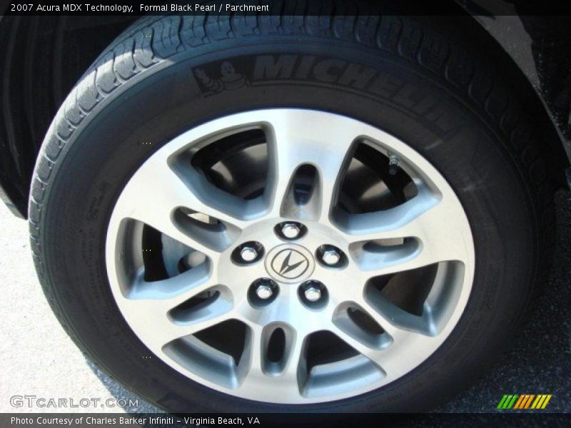 Formal Black Pearl / Parchment 2007 Acura MDX Technology