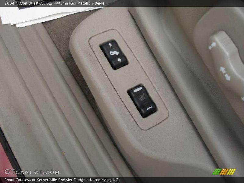 Autumn Red Metallic / Beige 2004 Nissan Quest 3.5 SE