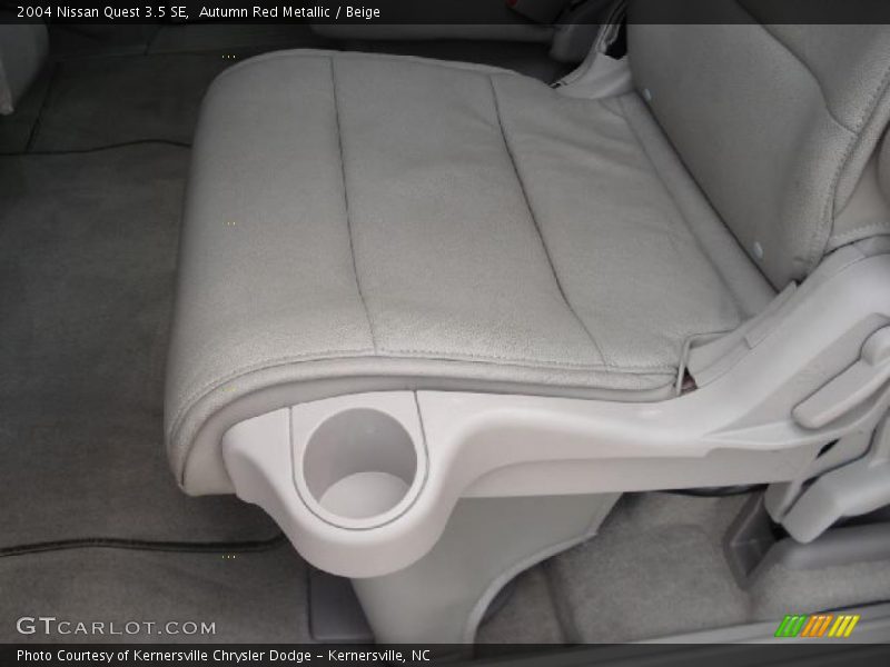 Autumn Red Metallic / Beige 2004 Nissan Quest 3.5 SE