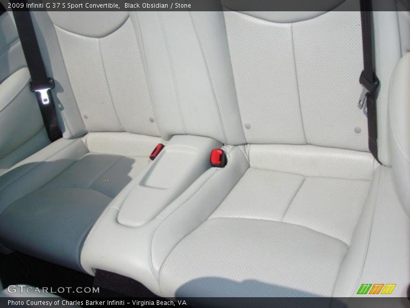 Black Obsidian / Stone 2009 Infiniti G 37 S Sport Convertible