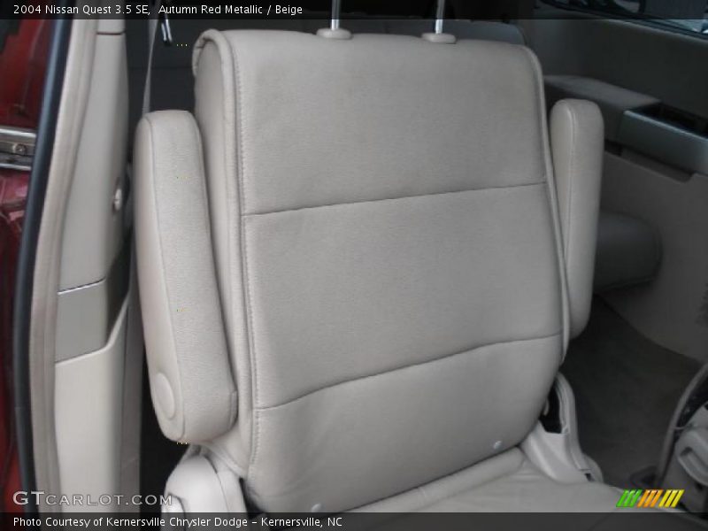 Autumn Red Metallic / Beige 2004 Nissan Quest 3.5 SE