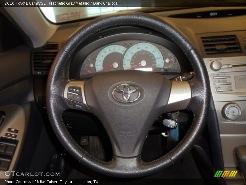 Magnetic Gray Metallic / Dark Charcoal 2010 Toyota Camry SE