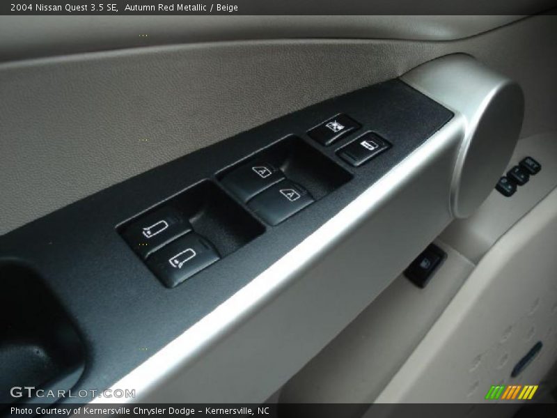 Autumn Red Metallic / Beige 2004 Nissan Quest 3.5 SE