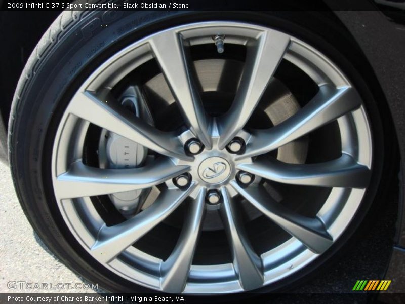  2009 G 37 S Sport Convertible Wheel