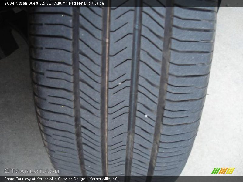 Autumn Red Metallic / Beige 2004 Nissan Quest 3.5 SE