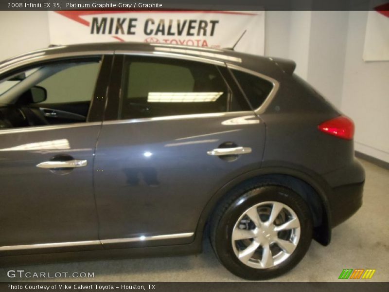 Platinum Graphite Gray / Graphite 2008 Infiniti EX 35