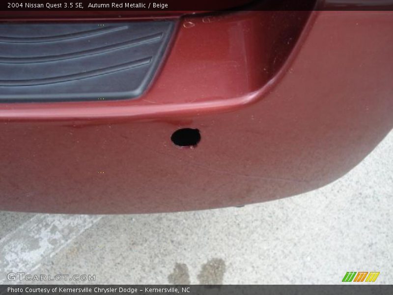 Autumn Red Metallic / Beige 2004 Nissan Quest 3.5 SE
