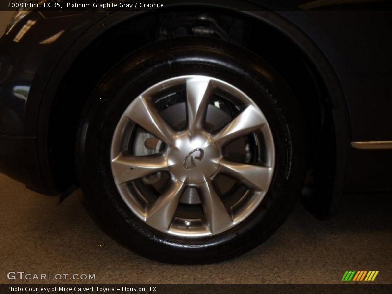 Platinum Graphite Gray / Graphite 2008 Infiniti EX 35