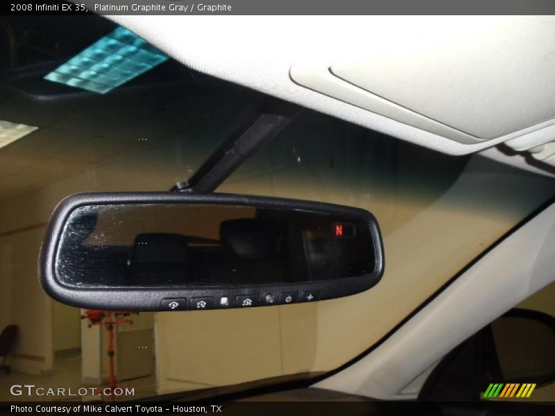 Platinum Graphite Gray / Graphite 2008 Infiniti EX 35