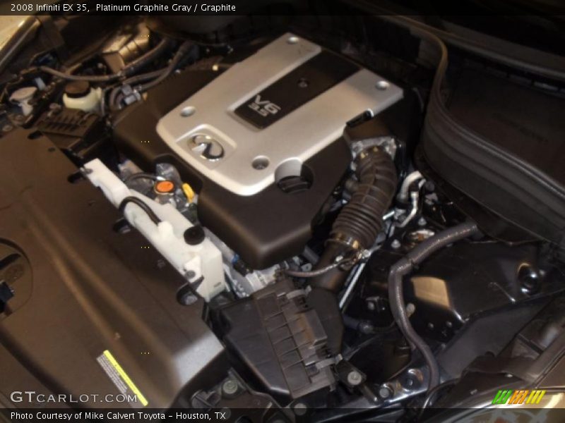 Platinum Graphite Gray / Graphite 2008 Infiniti EX 35