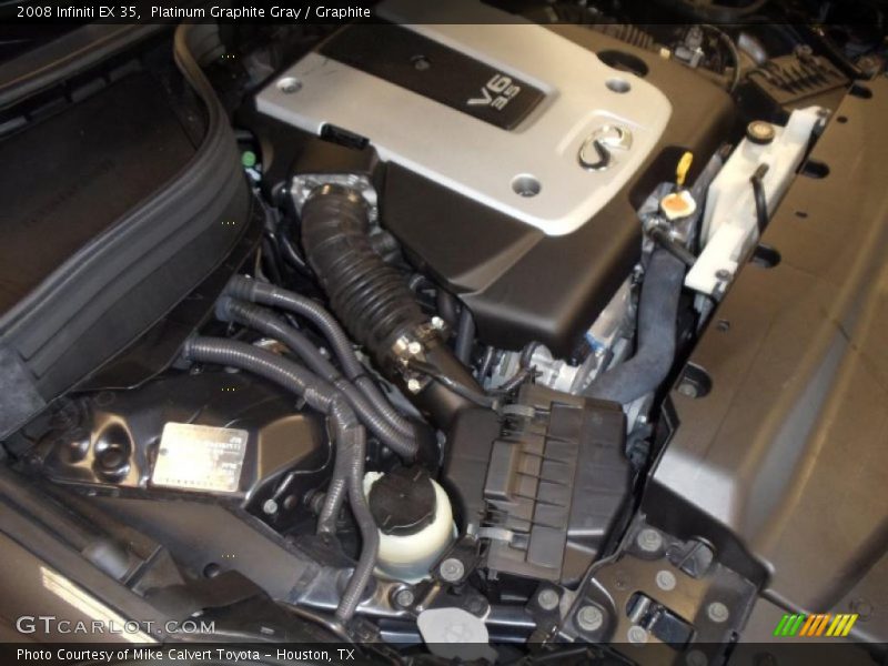 Platinum Graphite Gray / Graphite 2008 Infiniti EX 35