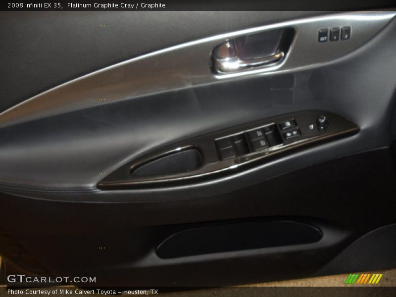 Platinum Graphite Gray / Graphite 2008 Infiniti EX 35