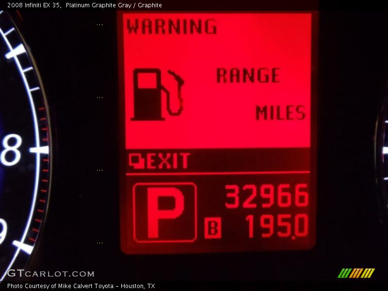 Platinum Graphite Gray / Graphite 2008 Infiniti EX 35