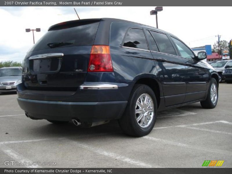 Modern Blue Pearl / Pastel Slate Gray 2007 Chrysler Pacifica Touring