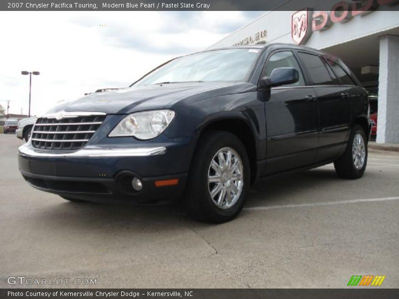 Modern Blue Pearl / Pastel Slate Gray 2007 Chrysler Pacifica Touring