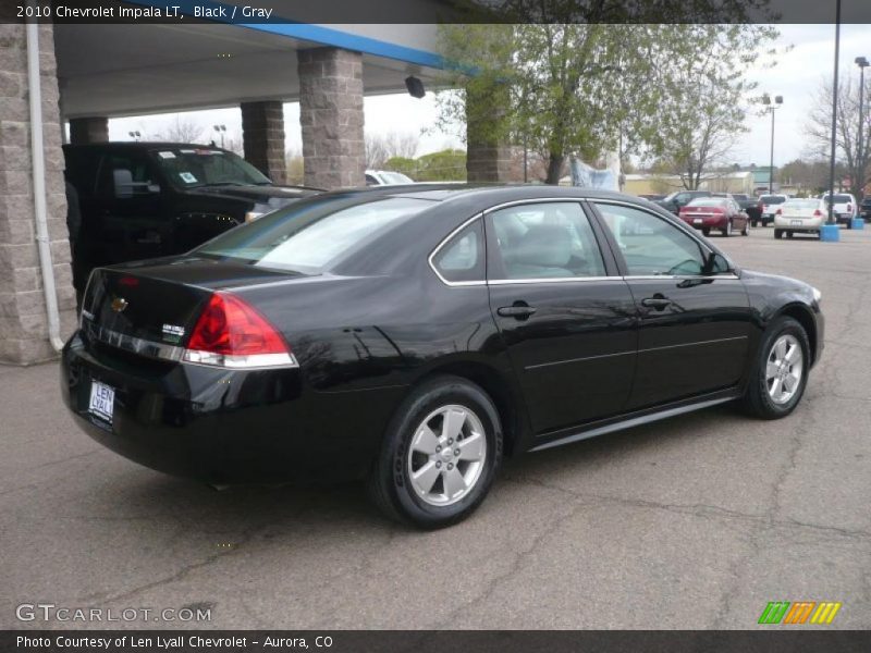 Black / Gray 2010 Chevrolet Impala LT
