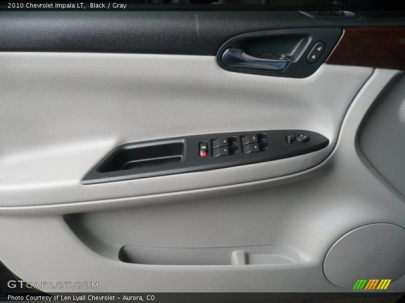 Black / Gray 2010 Chevrolet Impala LT