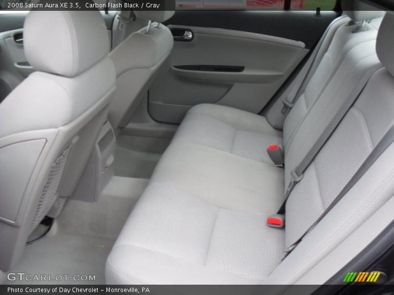 Carbon Flash Black / Gray 2008 Saturn Aura XE 3.5