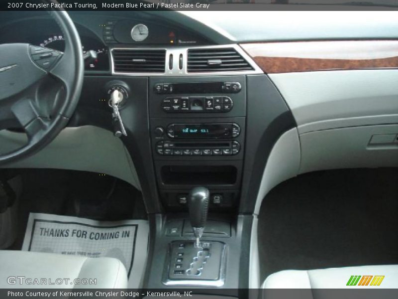Modern Blue Pearl / Pastel Slate Gray 2007 Chrysler Pacifica Touring