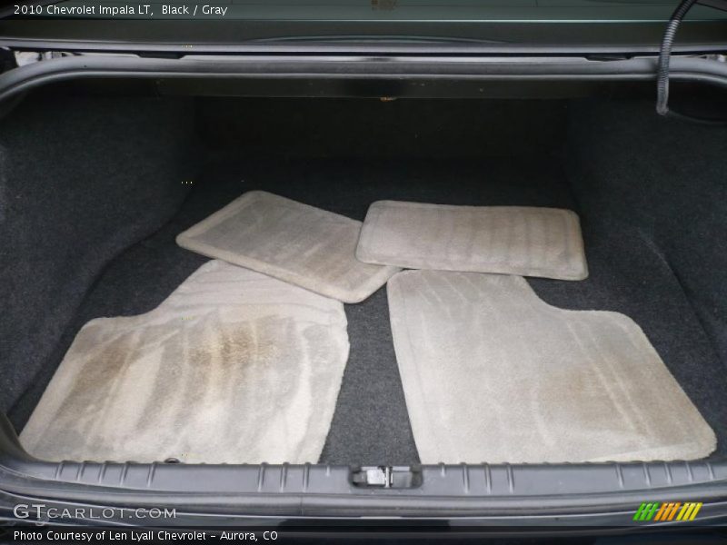Black / Gray 2010 Chevrolet Impala LT