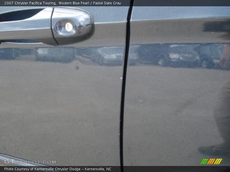 Modern Blue Pearl / Pastel Slate Gray 2007 Chrysler Pacifica Touring