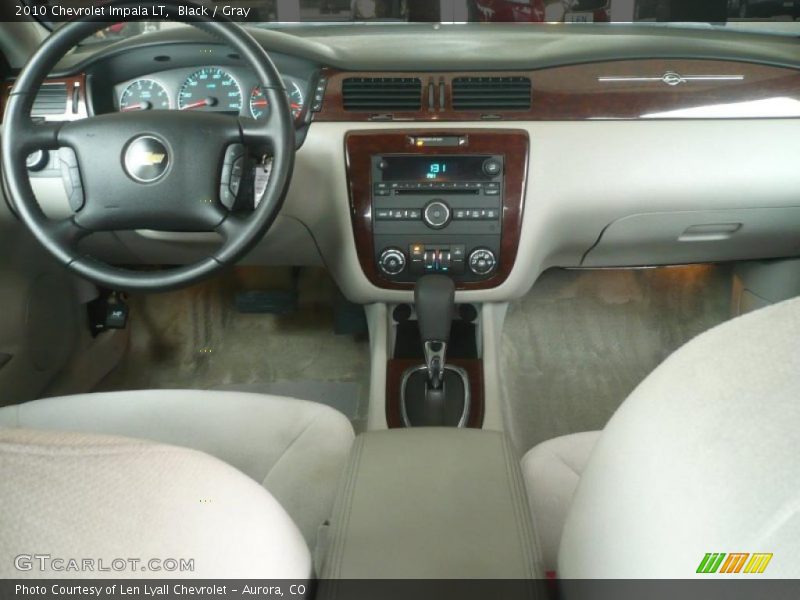 Black / Gray 2010 Chevrolet Impala LT