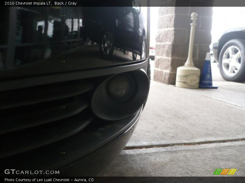 Black / Gray 2010 Chevrolet Impala LT