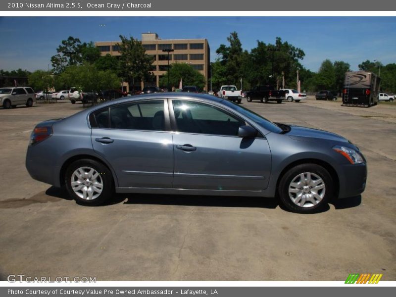 Ocean Gray / Charcoal 2010 Nissan Altima 2.5 S