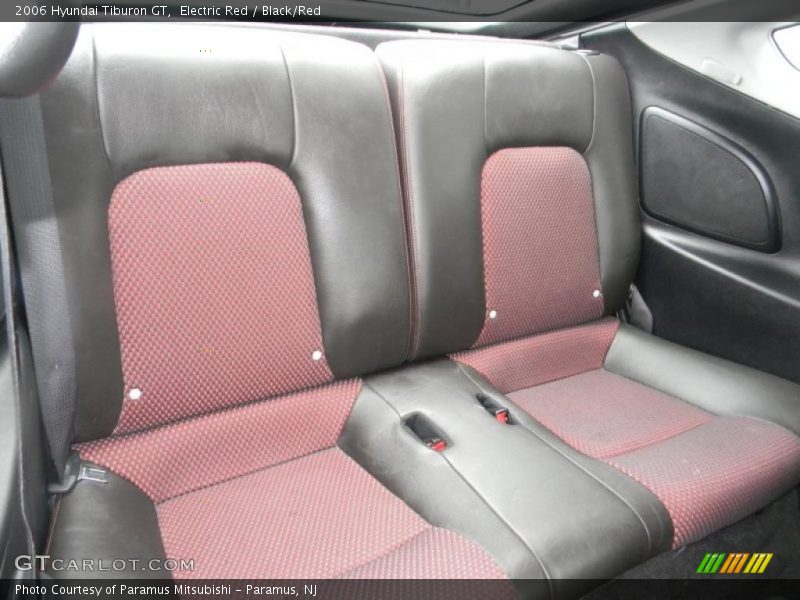 Electric Red / Black/Red 2006 Hyundai Tiburon GT