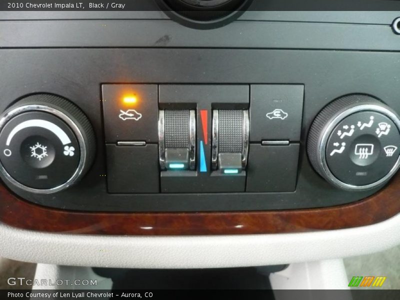 Black / Gray 2010 Chevrolet Impala LT