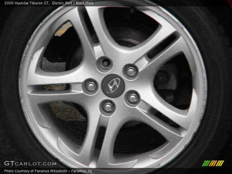Electric Red / Black/Red 2006 Hyundai Tiburon GT