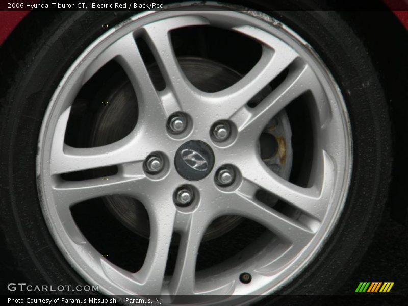 Electric Red / Black/Red 2006 Hyundai Tiburon GT