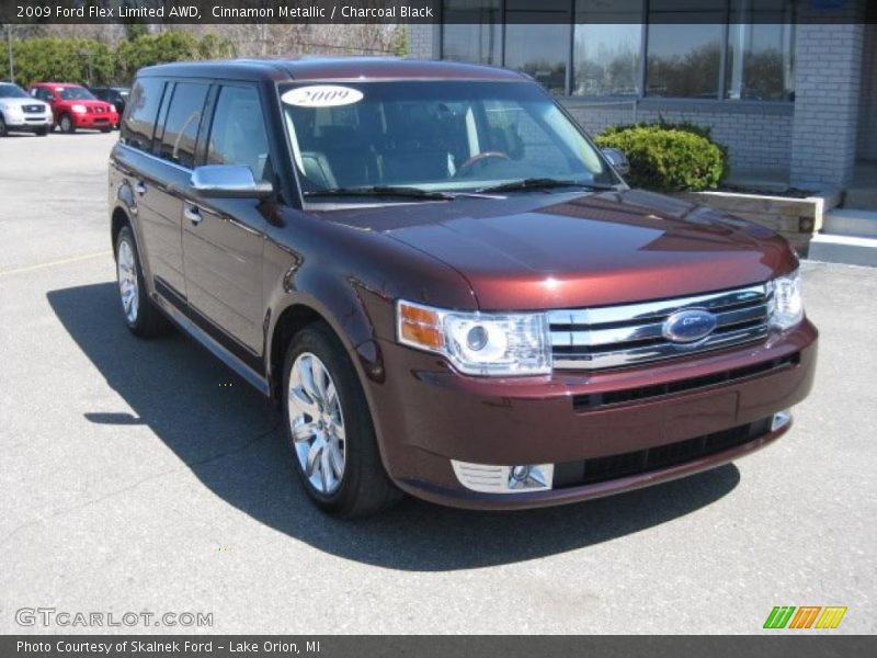 Cinnamon Metallic / Charcoal Black 2009 Ford Flex Limited AWD