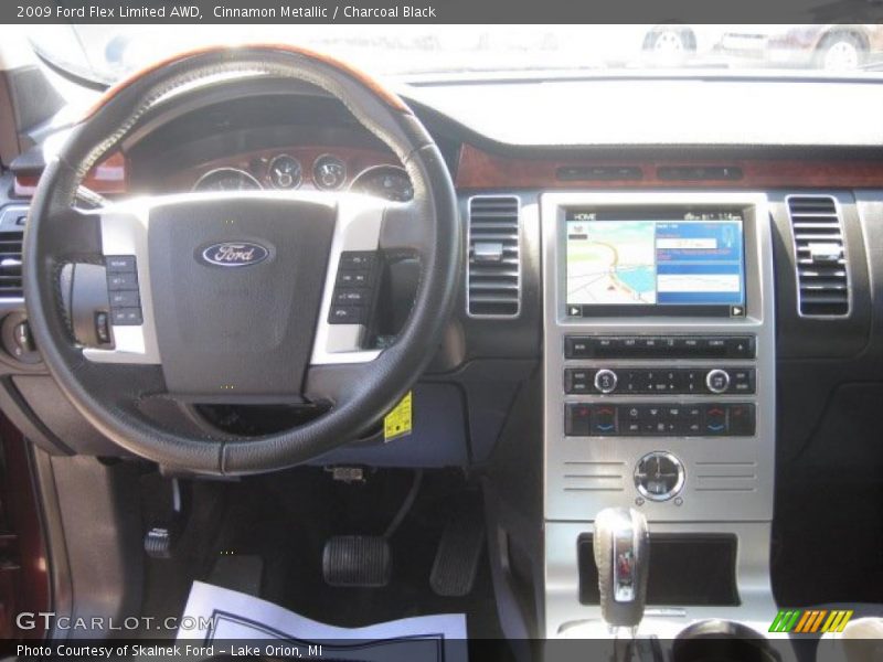 Cinnamon Metallic / Charcoal Black 2009 Ford Flex Limited AWD