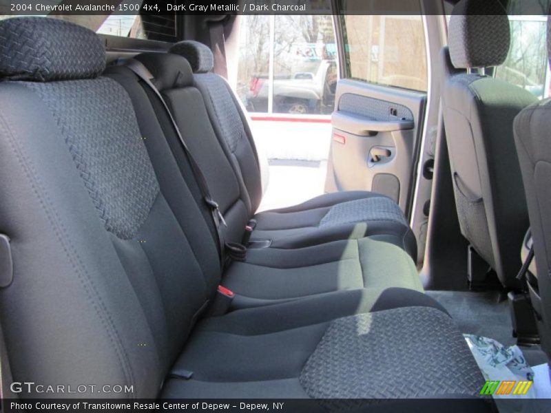 Dark Gray Metallic / Dark Charcoal 2004 Chevrolet Avalanche 1500 4x4