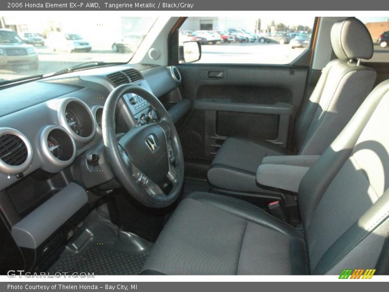 Tangerine Metallic / Black/Gray 2006 Honda Element EX-P AWD