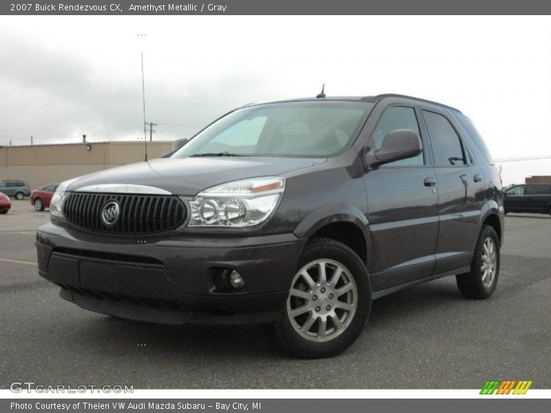 Amethyst Metallic / Gray 2007 Buick Rendezvous CX