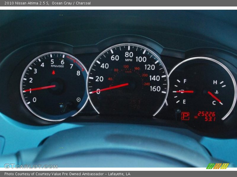 Ocean Gray / Charcoal 2010 Nissan Altima 2.5 S