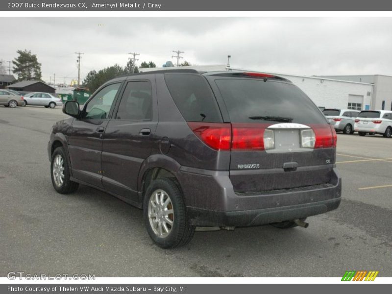 Amethyst Metallic / Gray 2007 Buick Rendezvous CX
