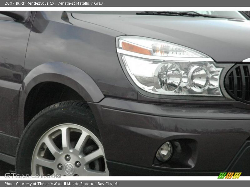 Amethyst Metallic / Gray 2007 Buick Rendezvous CX