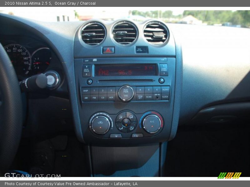 Ocean Gray / Charcoal 2010 Nissan Altima 2.5 S