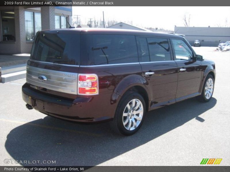 Cinnamon Metallic / Charcoal Black 2009 Ford Flex Limited AWD