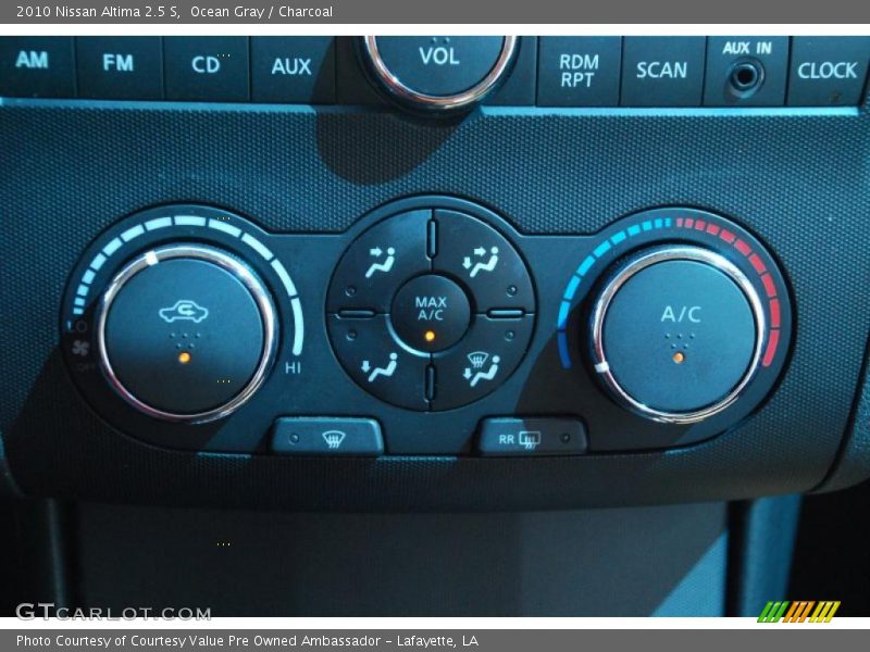 Ocean Gray / Charcoal 2010 Nissan Altima 2.5 S