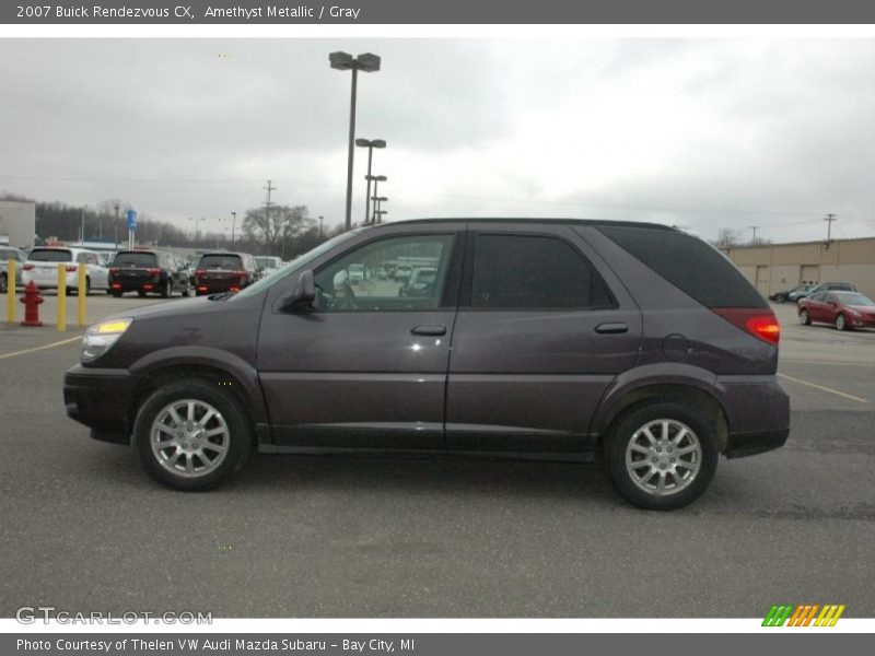 Amethyst Metallic / Gray 2007 Buick Rendezvous CX