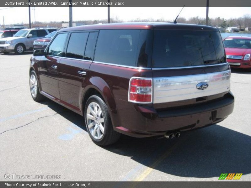 Cinnamon Metallic / Charcoal Black 2009 Ford Flex Limited AWD