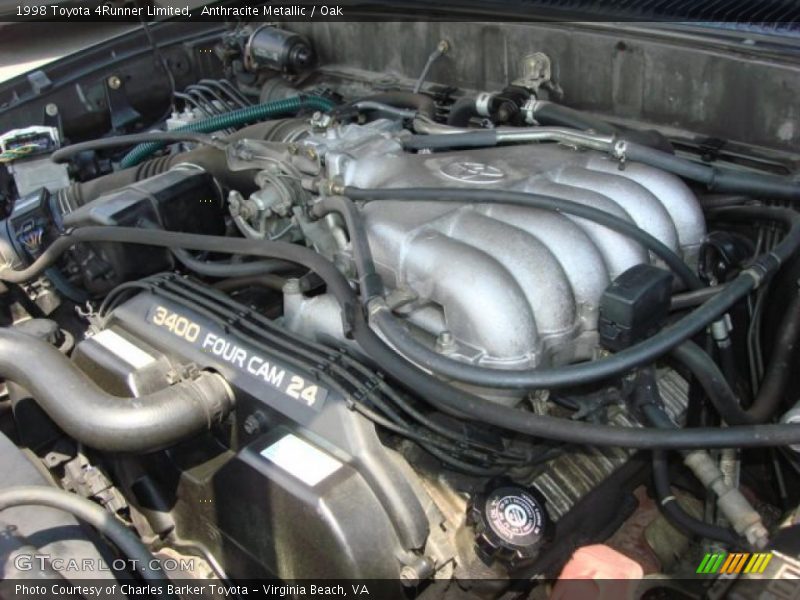 Anthracite Metallic / Oak 1998 Toyota 4Runner Limited