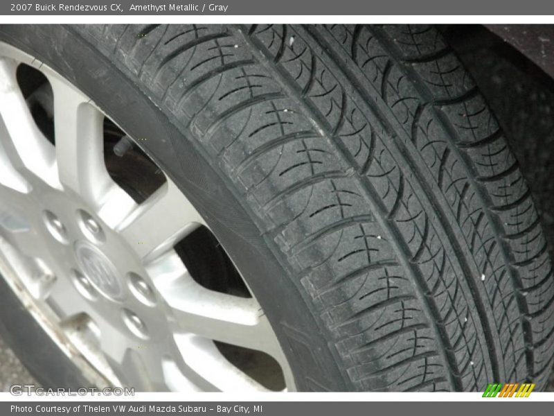 Amethyst Metallic / Gray 2007 Buick Rendezvous CX