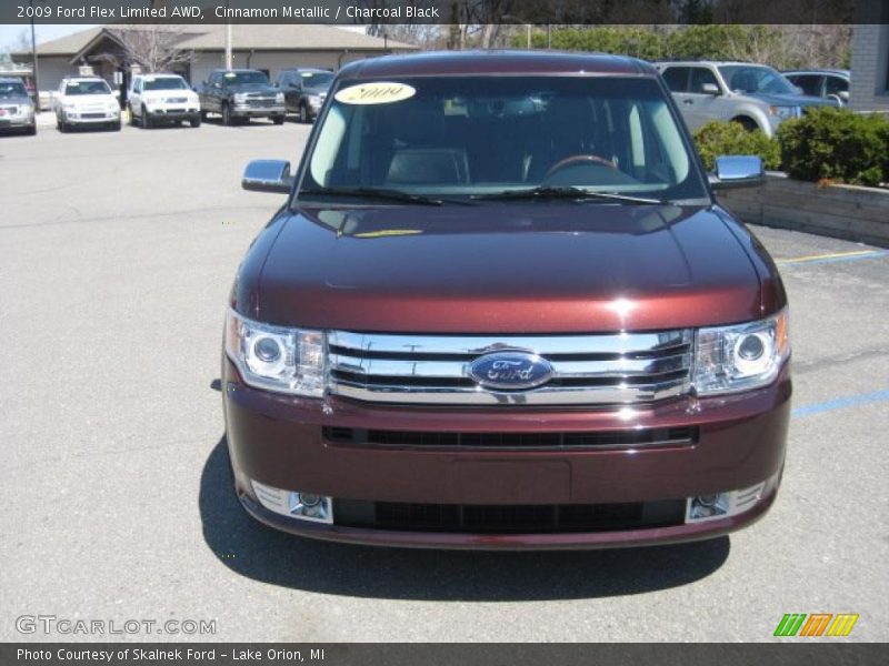 Cinnamon Metallic / Charcoal Black 2009 Ford Flex Limited AWD